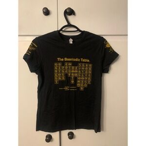 Bella Beeriodic Table Graphic Tee Golden Road Anniversary Black‎ Medium